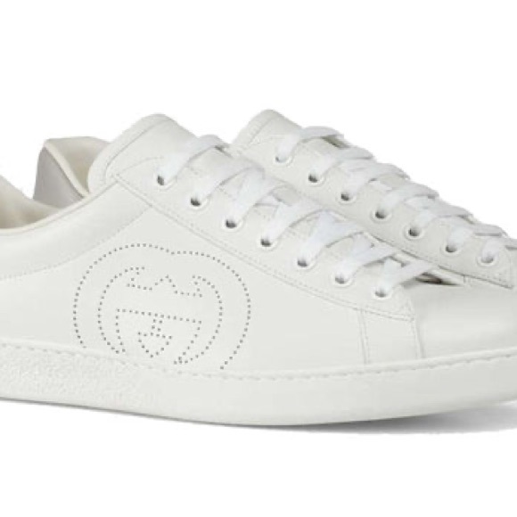 Gucci Interlocking G New Ace trainers men size 16.5 new with tag and shoe box - Picture 6 of 8
